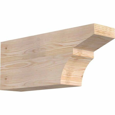 Ekena Millwork Monterey Smooth Rafter Tail, Douglas Fir, 5 1/2"W x 10"H x 24"L RFT06X10X24MON00SDF